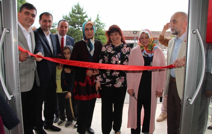 Pazaryeri Halk Eğitim Merkezi Yıl Sonu Sergisi Açıldı (Fotoğraflı)
