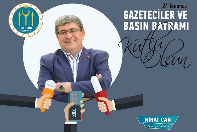 BELEDİYE BAŞKANI NİHAT CAN’IN BASIN BAYRAMI MESAJI