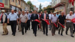 Pazaryeri Halkı 15 Temmuz Demokrasi ve Milli Birlik Günü İçin Yürüdü