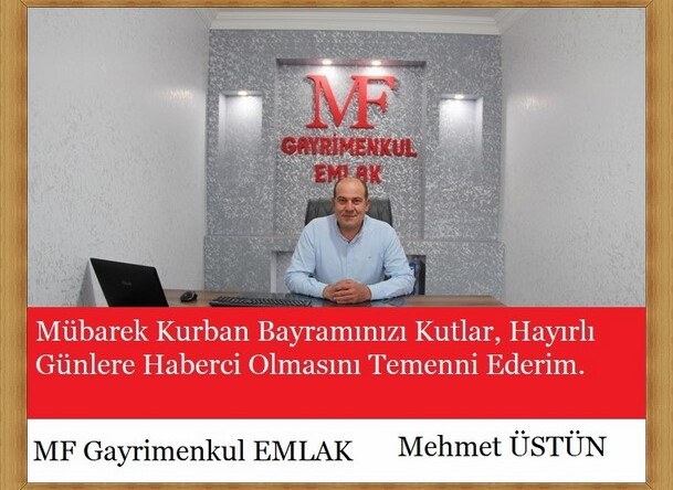 MF GAYRİMENKUL EMLAK HAYIRLI BAYRAMLAR DİLER