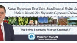 BELEDİYE BAŞKANI MUZAFFER YALÇIN’IN BAYRAM MESAJI