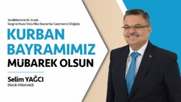 MİLLETVEKİLİMİZ SELİM YAĞCI’NIN KURBAN BAYRAMI MESAJI