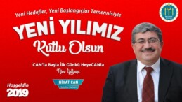 BAŞKAN NİHAT CAN’IN YENİ YIL MESAJI