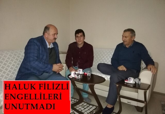 MHP BELEDİYE BAŞKAN ADAYI FİLİZLİ,ENGELLİLERİ UNUTMADI