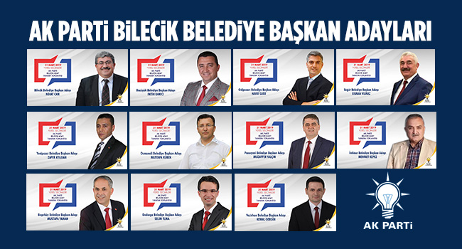 AK Parti Bilecik Aday Tanıtım Toplantısı Yapıldı