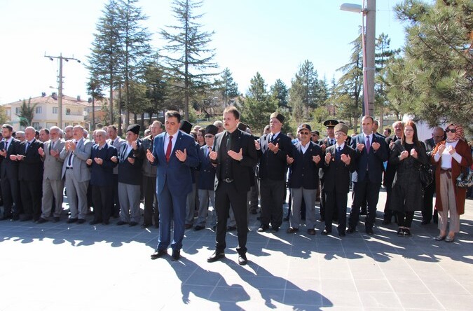 Pazaryeri’nde 18 Mart Şehitleri Anma Günü ve Çanakkale Deniz Zaferi’nin 104. Yıl Dönümü