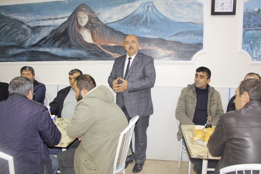 MHP Belediye Başkan adayı Filizli, Arabacı Esnafıyla Buluştu