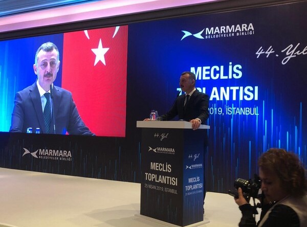 Belediye Başkanı Tekin, Marmara Belediyeler Birliği Toplantısına Katıldı