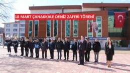Pazaryeri’nde 18 Mart Çanakkale Deniz Zaferi Çelenk Töreni