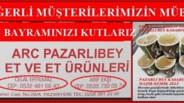 PAZARLI BEY KASABI’NIN RAMAZAN BAYRAM MESAJI