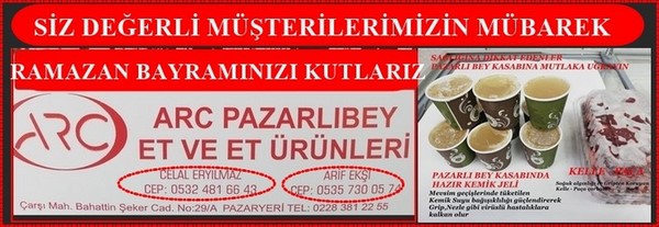 PAZARLI BEY KASABI’NIN RAMAZAN BAYRAM MESAJI