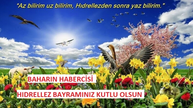 HIDIRELLEZ BAYRAMINIZ KUTLU OLSUN