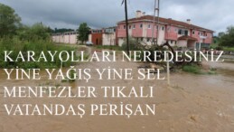 Pazaryeri’ni Yine Sel Vurdu 