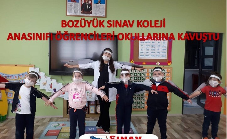 BOZÜYÜK SINAV KOLEJİ ANASINIFI ÖĞRENCİLERİ OKULLARINA KAVUŞTU