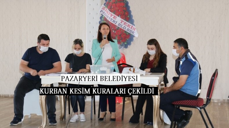 Pazaryeri Belediyesinin Kurban Kesim Sıraları ve Kesim Fiyatları Belli Oldu