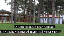 PAZARYERİ GENÇLİK MERKEZİNİN ÇEHRESİ DEĞİŞTİ