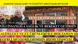 PAZARLI BEY KASABI’NIN YENİ YIL MESAJI