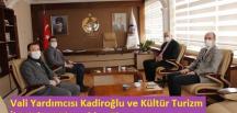 Vali Yardımcısı Kadiroğlu ve Kültür Turizm İl Müdürü Bircan’dan Ziyaret
