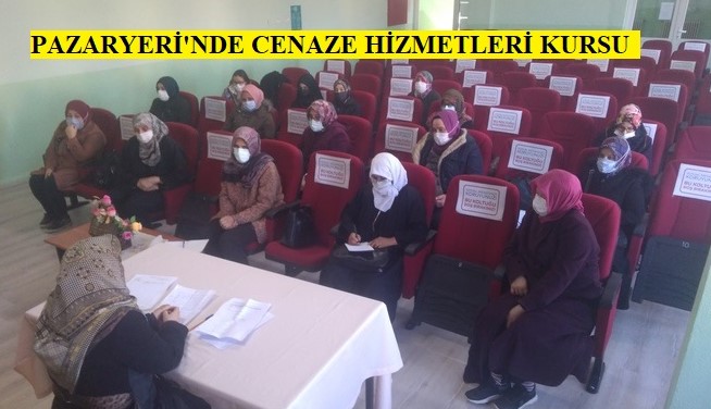 Pazaryeri’nde HEM Cenaze Hizmetleri Kursu Sona Erdi