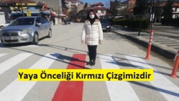 Pazaryeri İlçesinde “Yaya Önceliği Kırmızı Çizgimizdir” Uygulaması