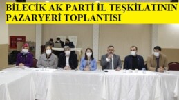 AK Parti Bilecik İl Teşkilatı Pazaryeri İlçesinde Toplandı