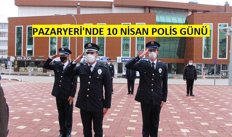 Pazaryeri İlçesinde Polis Günü Kutlaması