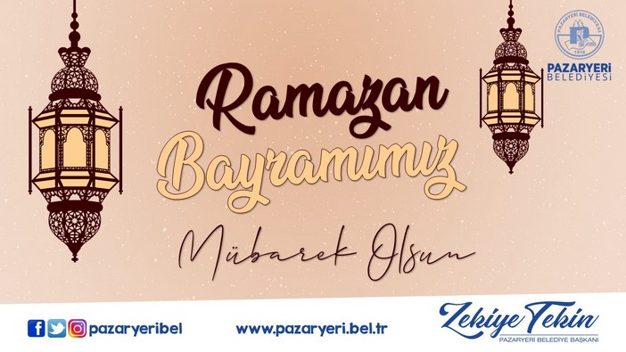 Pazaryeri Belediye Başkanı Zekiye Tekin’in Ramazan Bayram Mesajı
