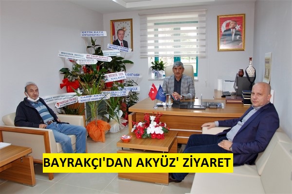 Bayrakçı’dan, Gençlik Müdürü Akyüz’e ziyaret