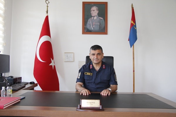 Pazaryeri İlçe Jandarma Komutanı Kuş, Görevine Başladı