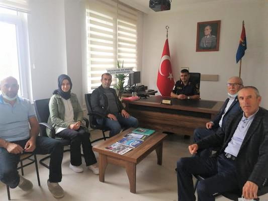 Ak Parti Teşkilatından J.Bl.Komutanı Kuş’a Ziyaret
