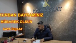 KAYA İNŞAAT’IN KURBAN BAYRAM MESAJI