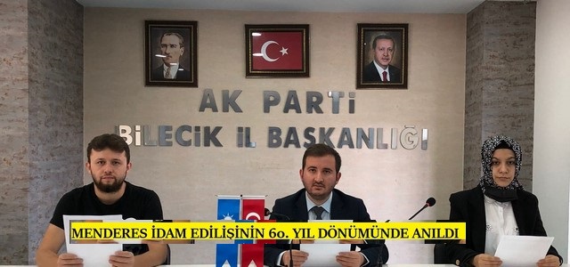 ADNAN MENDERES İDAM EDİLİŞİNİN 60’INCI YIL DÖNÜMÜNDE ANILDI