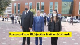 Pazaryeri’nde İlköğretim Haftası Kutlandı