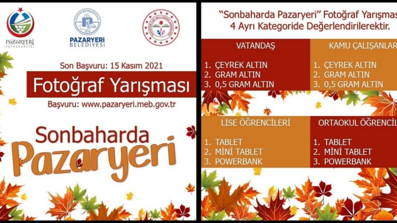 SONBAHARDA PAZARYERİ FOTOĞRAF YARIŞMASI