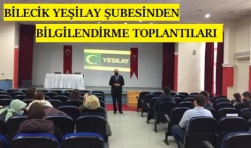 BİLECİK YEŞİLAY ŞUBESİ GÖNÜLLÜ FORMATOR VE REHBER ÖĞRETMENLERE BİLGİLENDİRME TOPLANTISI YAPTI