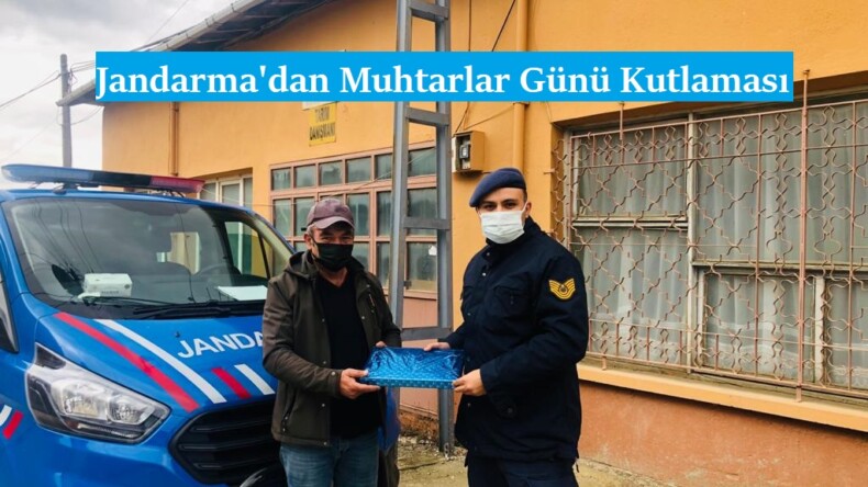 Jandarma’dan Muhtarlar Günü Kutlaması