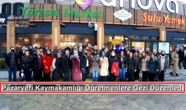 Pazaryeri Kaymakamlığı Öğretmenlere Gezi Düzenledi