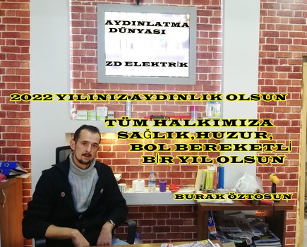 ZD ELEKTRİK’İN YENİ YIL MESAJI