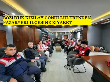 KIZILAY GÖNÜLLÜLERİ GENÇLER PAZARYERİ’NDE