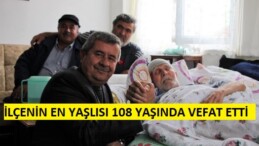 Pazaryeri’nin En Yaşlı İnsanı 108 Yaşında Vefat Etti