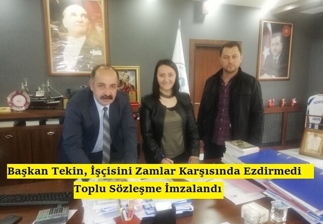 Başkan Tekin, İşçisini Zamlar Karşısında Ezdirmedi