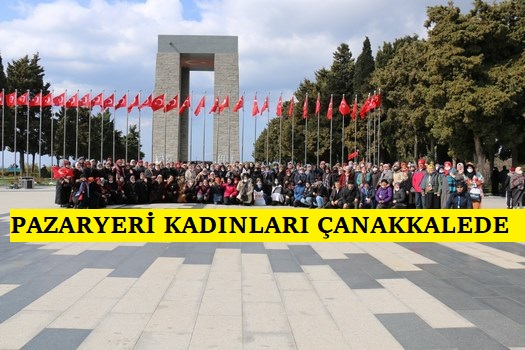 Başkan Tekin’in  3 yüz Kadınla Çanakkale Çıkartması