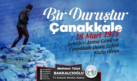 BAŞKAN BAKKALCIOĞLU’NUN 18 MART ÇANAKKALE DENİZ ZAFERİ MESAJI