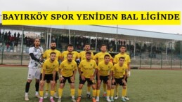 Bilecik Bölgesel Amatör Lig Play – Out maçını Bayırköy Spor 1-0 kazandı