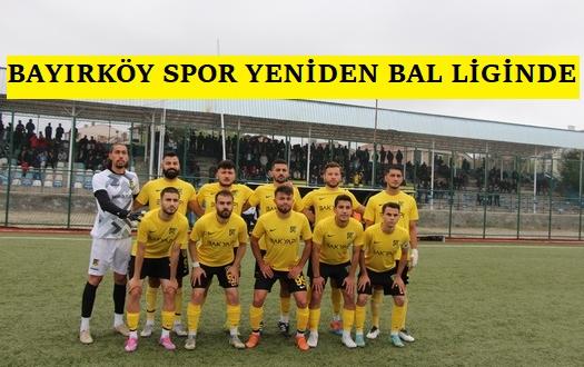 Bilecik Bölgesel Amatör Lig Play – Out maçını Bayırköy Spor 1-0 kazandı
