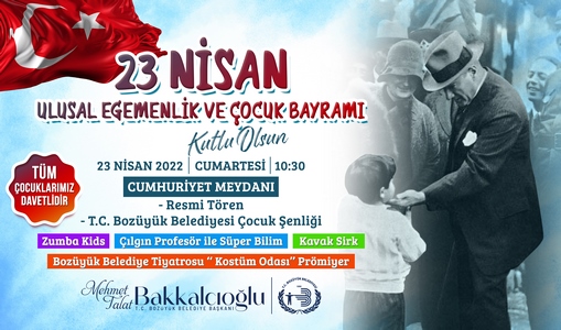 Başkan Mehmet Talat Bakkalcıoğlu’nun 23 Nisan Mesajı