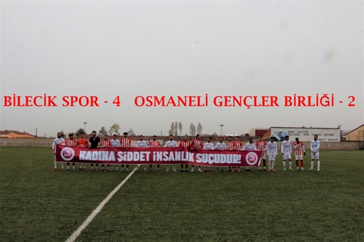 BİLECİK SPOR – 4  OSMANELİ GENÇLER -2