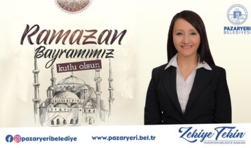 PAZARYERİ BELEDİYE BAŞKANI TEKİN’İN BAYRAM MESAJI