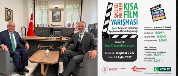 Yeşilay’ın Sağlıklı Fikirler Kısa Film Yarışması İçin Başvurular Başladı