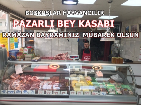 PAZARLI BEY KASABI’NIN BAYRAM MESAJI